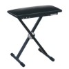 PS103 - folding keyboard stool. Adjustable height with scissor action.