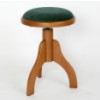 Woodhouse MS301 - solo round piano stool. Adjustable height with wind up mechanism.