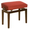 Woodhouse MS701eg - ergonomic solo piano stool. Adjustable height with a sloped seat that helps improve your posture.